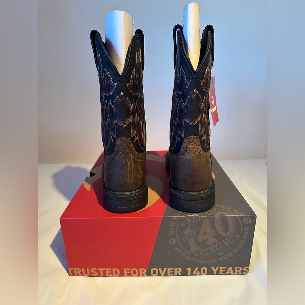 NIB Wolverine Rancher Steel Toe Boots Rtl: $135 Work in Style Cowboy 🤠 - Picture 4 of 8